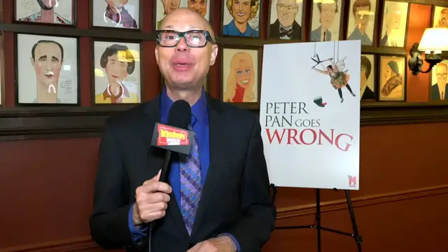 'Video thumbnail for Video: The Company of PETER PAN GOES WRONG Is Getting Ready to Make Mischief on Broadway'