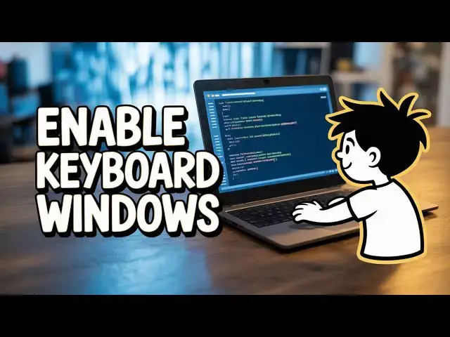 'Video thumbnail for How to Enable On Screen Keyboard in Windows 10 & 11'