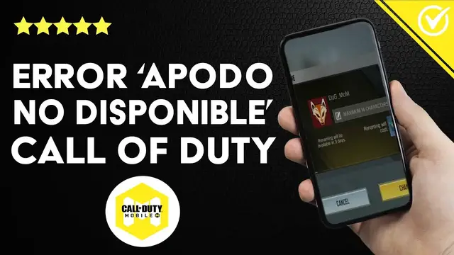 'Video thumbnail for Error 15019 'El apodo no está disponible' en CALL OF DUTY - Causas y solución'