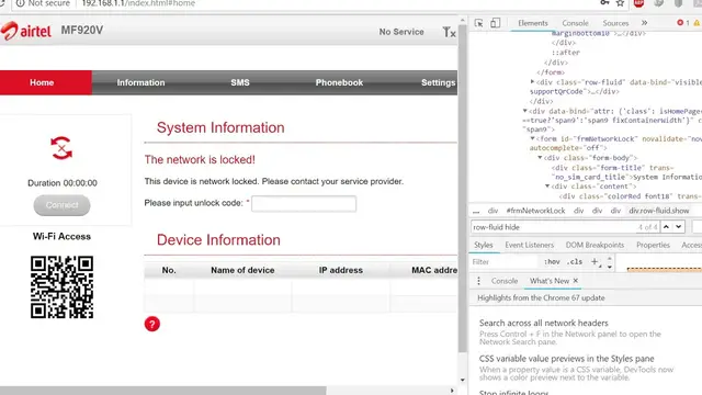 'Video thumbnail for Airtel ZTE MF920V Unlock'