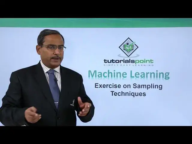'Video thumbnail for Machine Learning - Exercise on Sampling Techniques'