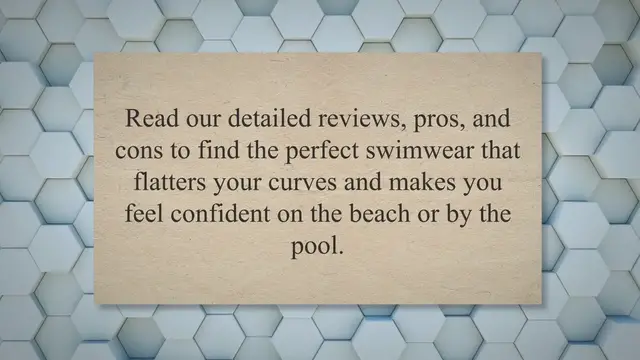 'Video thumbnail for Best Amazon Bathing Suits for Plus Size Women in 2023: Reviews, Pros and Cons'