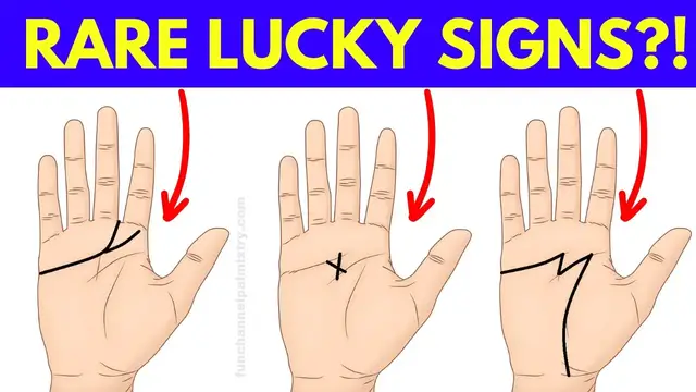 'Video thumbnail for Rare Lucky Signs M, X and V On Your Hands?-Palm Reading'