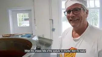 'Video thumbnail for How to make Norwegian brown cheese gjetost'