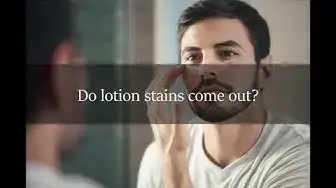 'Video thumbnail for Will lotion stain your clothes 👀'