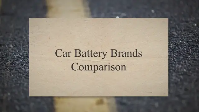 'Video thumbnail for Car Battery Brands Comparison'