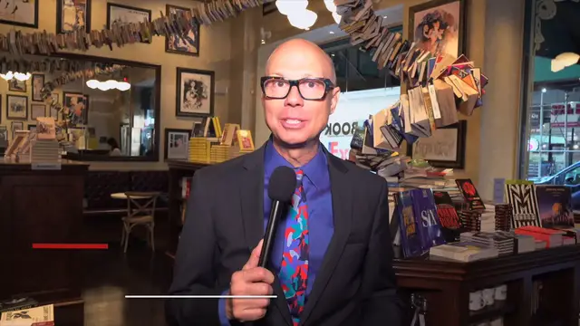 'Video thumbnail for Video: Gideon Glick Cooks Up a New Book- Give My Swiss Chards to Broadway'