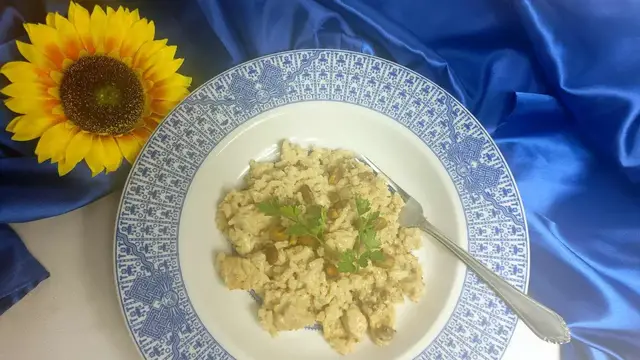 'Video thumbnail for Risotto with Gorgonzola and Pistachios'