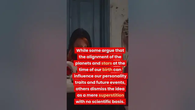 'Video thumbnail for Should We Believe in Horoscope Predictions?'