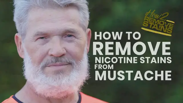 'Video thumbnail for How to remove nicotine stains from moustache and beard'