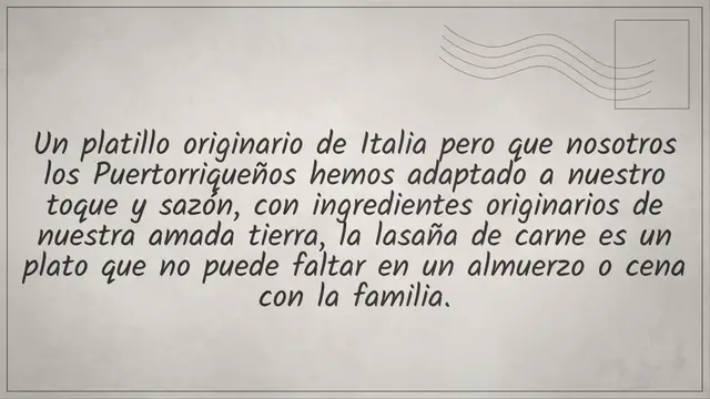 'Video thumbnail for Como hacer 《LASAGÑA 》Boricua ¡Tradicional!'