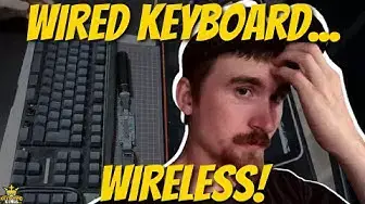 'Video thumbnail for How to Convert a USB Keyboard to a Wireless Keyboard | Updated Version'