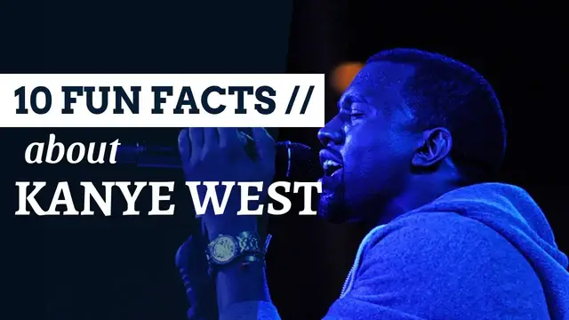 'Video thumbnail for 10 Fun Facts About Kanye West'