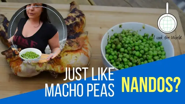 'Video thumbnail for Just Like Nandos Macho Peas Recipe Video - I Cook The World'