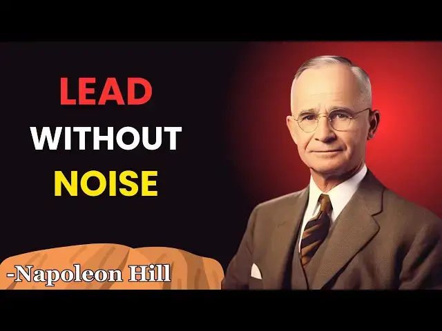 'Video thumbnail for Command the Room Without Raising Your Voice | Napoleon Hill Classes'