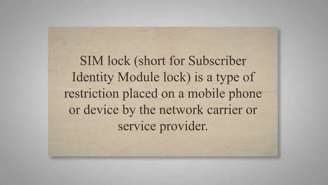 'Video thumbnail for What is SIMLOCK? | RouterUnlock.com'