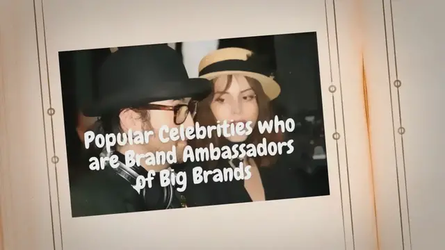'Video thumbnail for List of Popular Celebrities Hired As Brand Ambassadors'