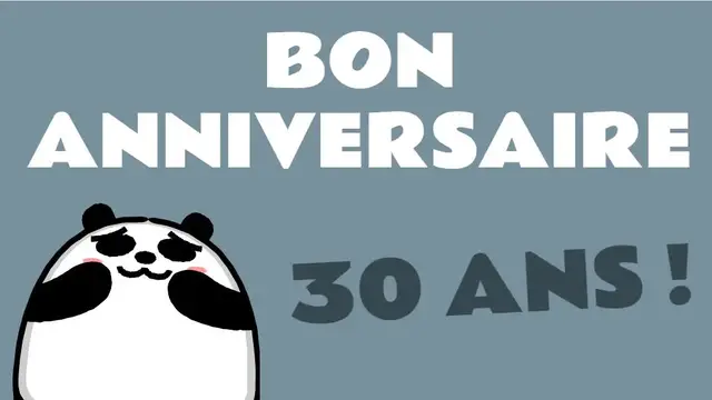 'Video thumbnail for Bon anniversaire 30 ans Humour'