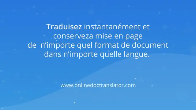 'Video thumbnail for  Doc Translator: Comment utiliser le traducteur de documents?'