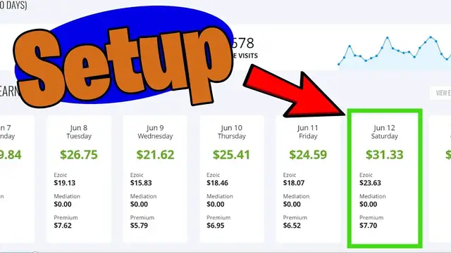 'Video thumbnail for How To Setup Ezoic Ads Fast And Start Earning Money From Scratch!'