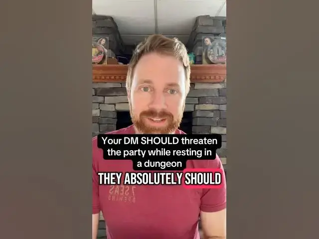'Video thumbnail for Your DM SHOULD threaten your dnd party if you’re resting in dangerous places'
