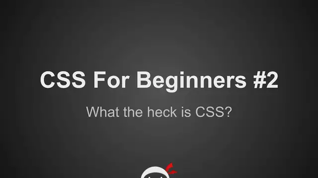 'Video thumbnail for CSS Tutorial For Beginners - What is CSS_'