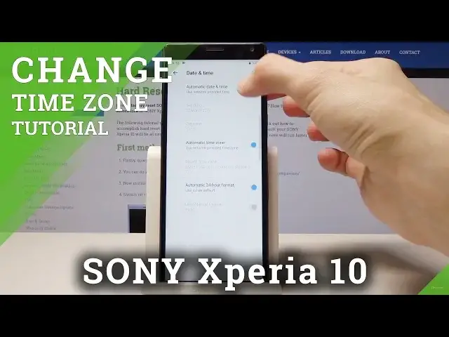 'Video thumbnail for How to Change Data and Time on SONY Xperia 10 - Time Zone Settings'
