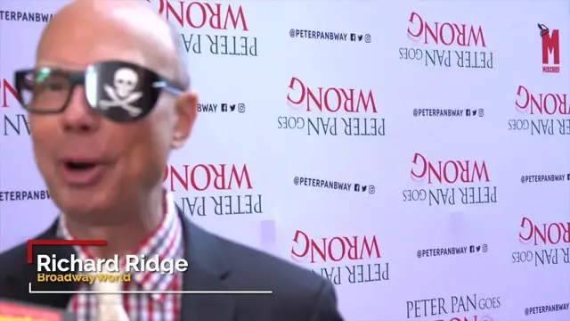 'Video thumbnail for Video: On the Red Carpet for PETER PAN GOES WRONG Opening Night'