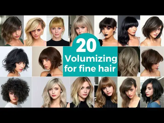 'Video thumbnail for Transform Your Fine Hair: 20 Volumizing Haircuts That Work!'