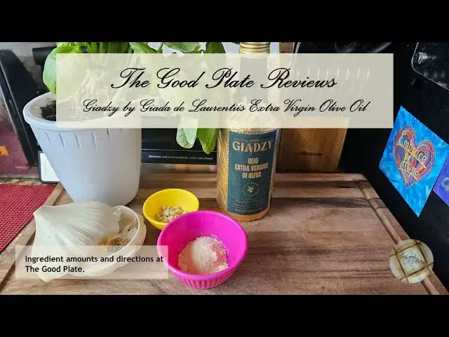 'Video thumbnail for Review of Giadzy Extra Virgin Olive Oil by Giada de Laurentiis'