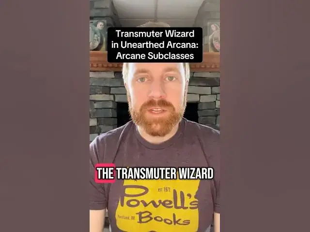 'Video thumbnail for Transmuter Wizard is back in DnD’s Unearthed Arcana: Arcane Subclasses'