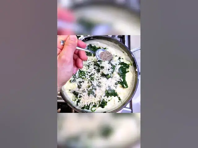 'Video thumbnail for Ina Garten SPINACH GRATIN by WomenChefs @WomenChefs #inagarten #spinach #gratin'