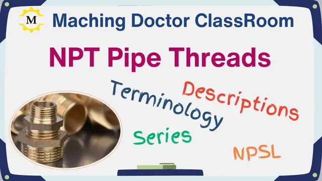 'Video thumbnail for NPT threads: Terms, Descriptions & series '