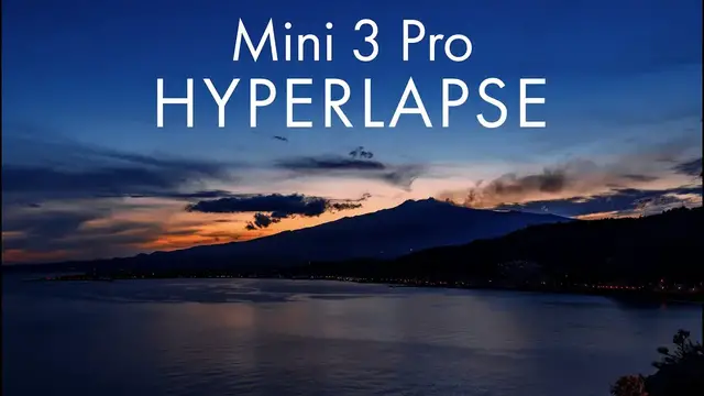 'Video thumbnail for Dji Mini 3 Pro Hyperlapse Settings and Tutorial / Vertical Time Lapse'