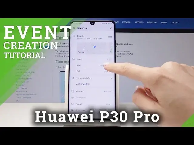 'Video thumbnail for How to Create an Event in HUAWEI P30 Pro - Calendar Tutorial'
