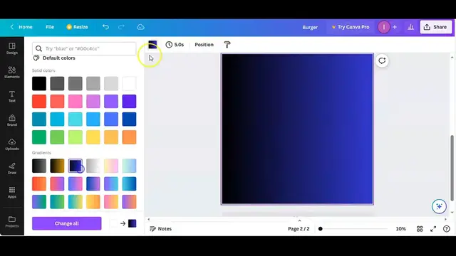 'Video thumbnail for Canva tutorial for beginners - How to design a Burger flyer in Canva lFood flyer in Canva'
