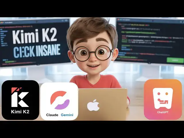 'Video thumbnail for Kimi K2 Check INSANE Open Source Alternative to Claude, Gemini & ChatGPT 100x Cheaper!'