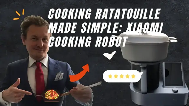 'Video thumbnail for Cooking Ratatouille made simple with XIAMI Mijia Cooking Robot!'