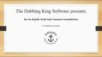 'Video thumbnail for An In Depth Look Into Human Translation (Case Study)'
