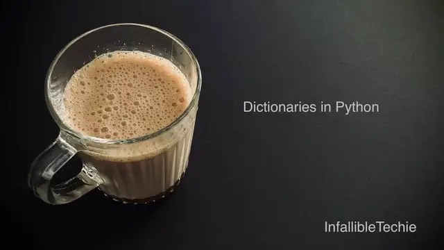 'Video thumbnail for Dictionaries in Python'