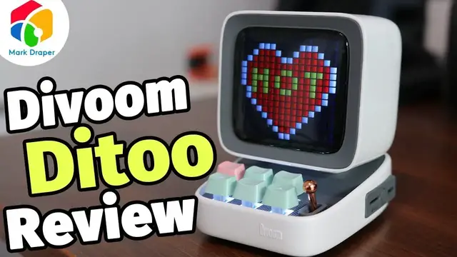 'Video thumbnail for Divoom Ditoo Review'