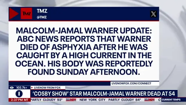 'Video thumbnail for New Details in Malcolm‑Jamal Warner's Accidental Costa Rica Drowning – What Really Happened'