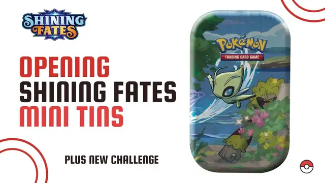 'Video thumbnail for Pokemon Shining Fates Mini Tins Reveal! | We Finally Got Some!'