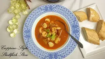 'Video thumbnail for Cioppino Style Shellfish Stew'