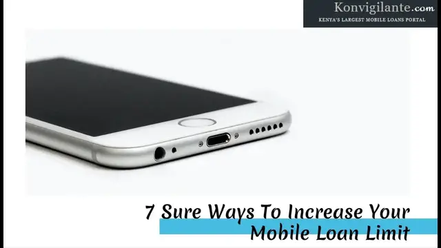 'Video thumbnail for 7 Sure Ways To Increase Your Mobile Loan Limit'