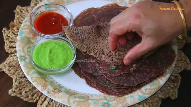 'Video thumbnail for Ragi Dosa Recipe'
