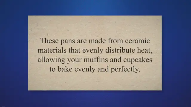 'Video thumbnail for The Perfect Bake: Discover the Benefits of a Ceramic Muffin Pan and Reviews of the Top Products Available'