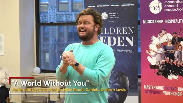 'Video thumbnail for Video: Get a Sneak Peek of Manhattan Concert Productions' CHILDREN OF EDEN Concert'