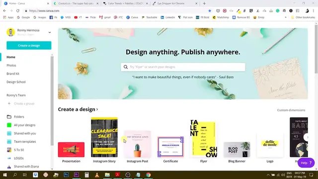 'Video thumbnail for Canva_ Learning More about Colors (part 2)'