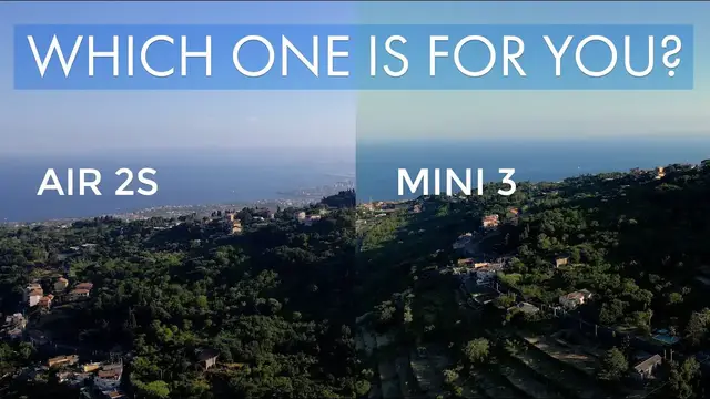 'Video thumbnail for DJI Mini 3 Pro vs Air 2S - A Detailed Comparison'